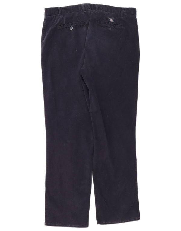 Gant Pantaloni chino dritti New Haven da uomo W35 L30 Blu Navy