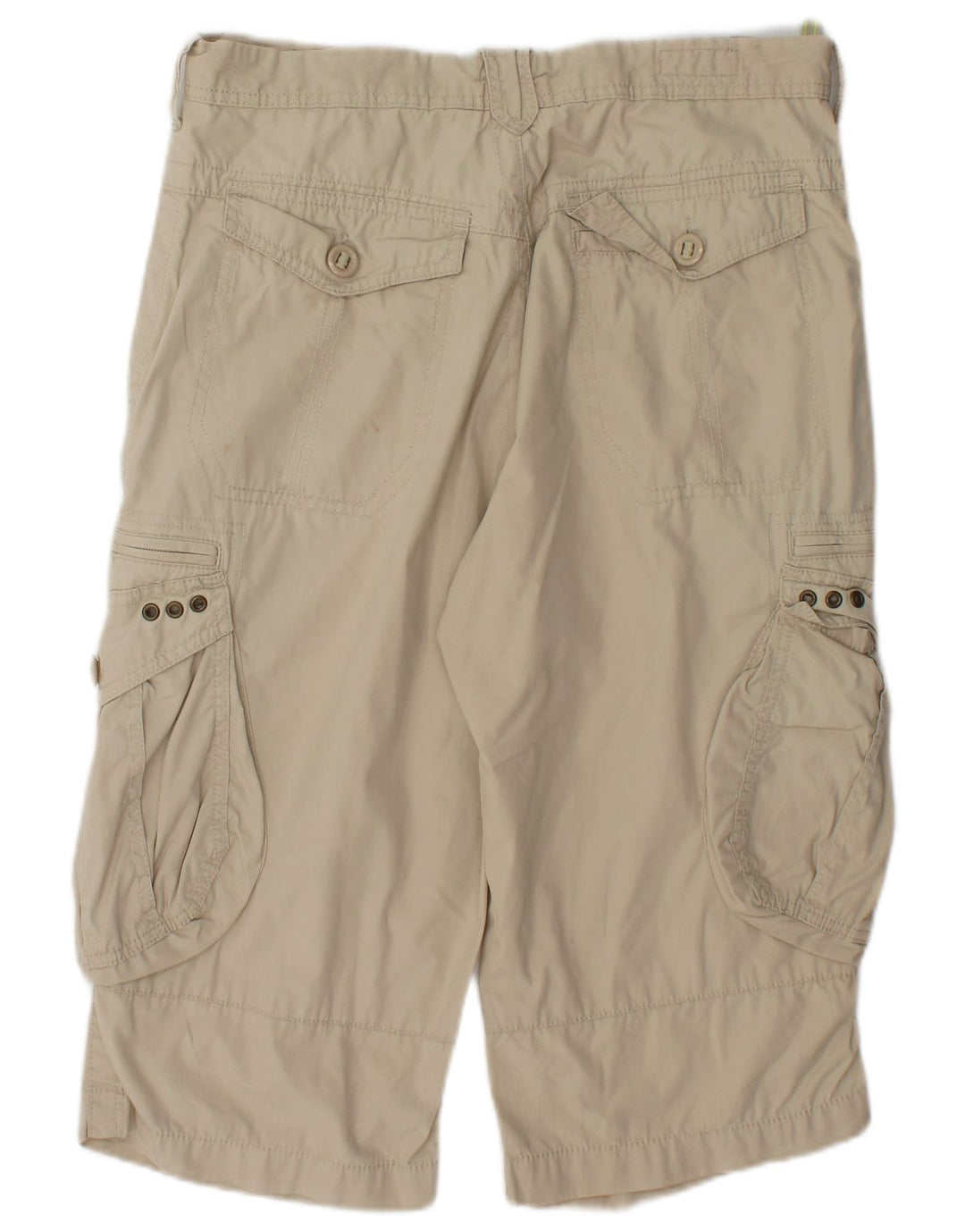 Bermuda cargo da uomo Marks & Spencer W34 Large in cotone beige