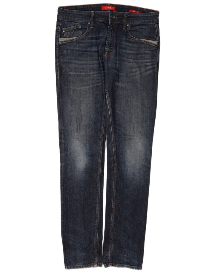 Jeans super skinny da uomo Guess W33 L32 Blu