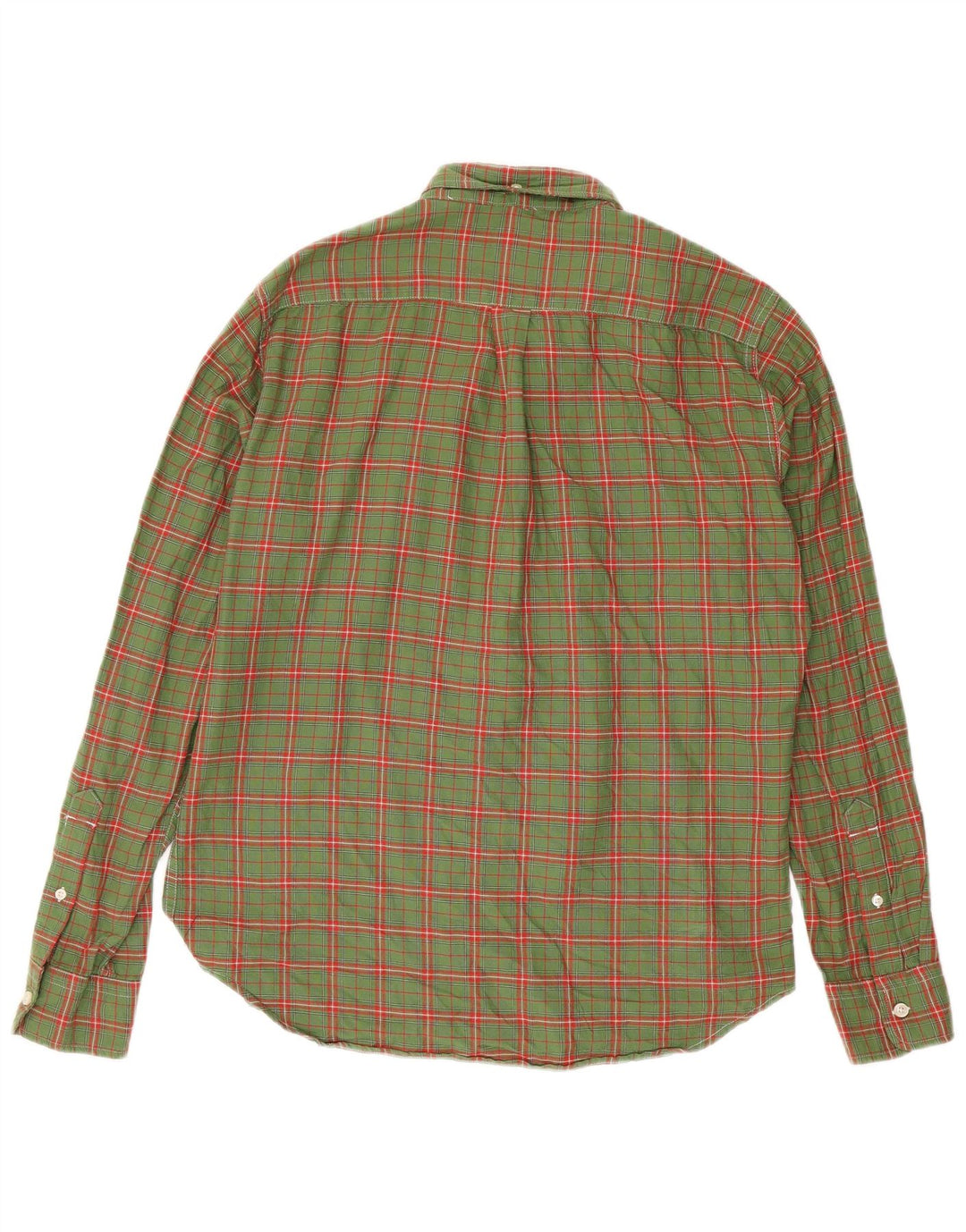 Camicia Levi's da uomo in cotone a quadri verde medio