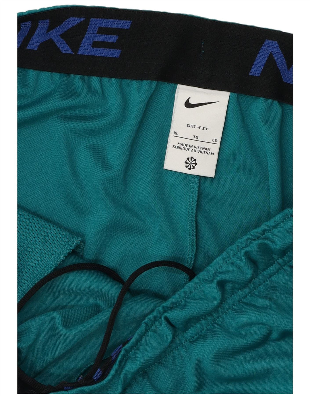 Pantaloncini sportivi Nike Dri Fit da uomo XL in poliestere turchese