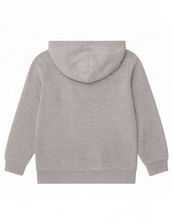 Maglione con cappuccio grafico Levi's per ragazzi 5-6 anni in cotone grigio screziato