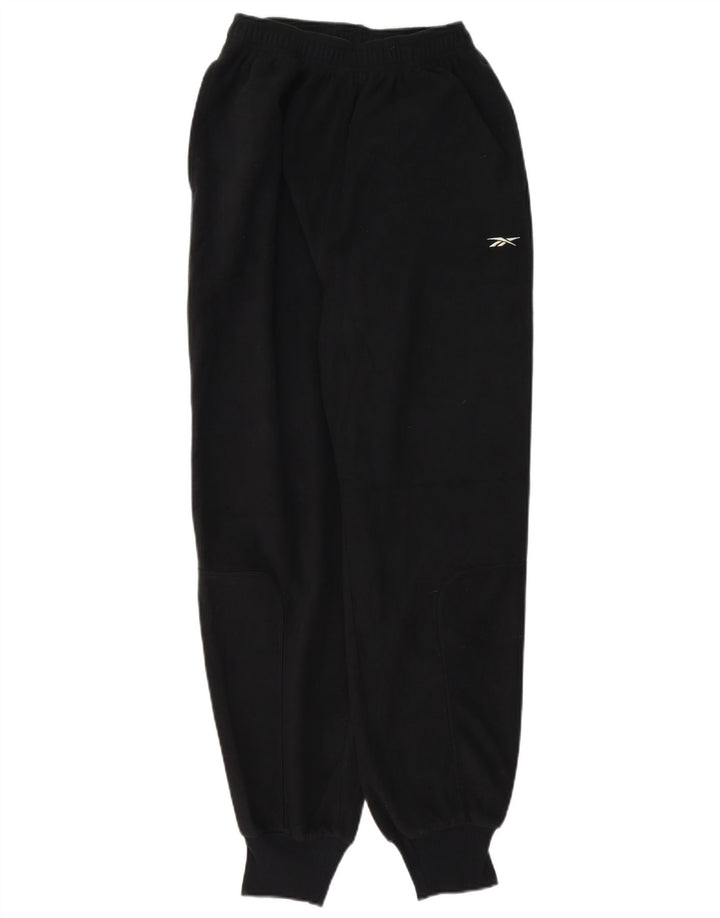 Pantaloni da tuta da donna REEBOK Joggers UK 8/10 Small Poliestere nero