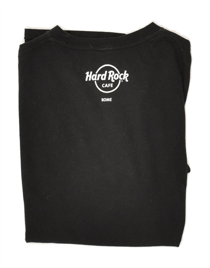 HARD ROCK CAFE Mens Eric Clapton Graphic T-Shirt Top Medium Black Cotton Vintage Hard Rock Cafe and Second-Hand Hard Rock Cafe from Messina Hembry 