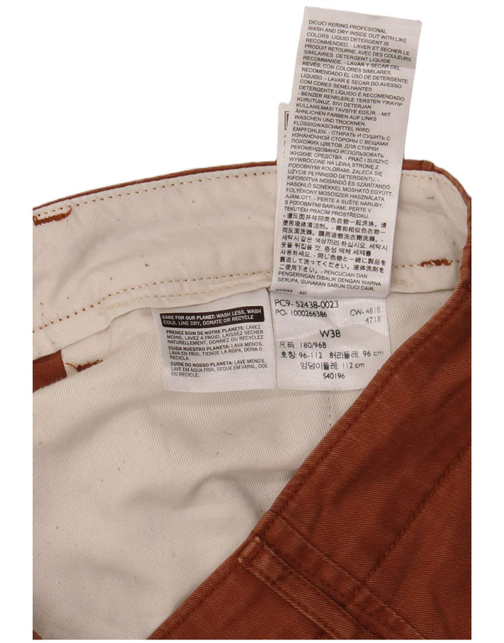 Pantaloncini chino da uomo Levi's W38 XL in cotone marrone