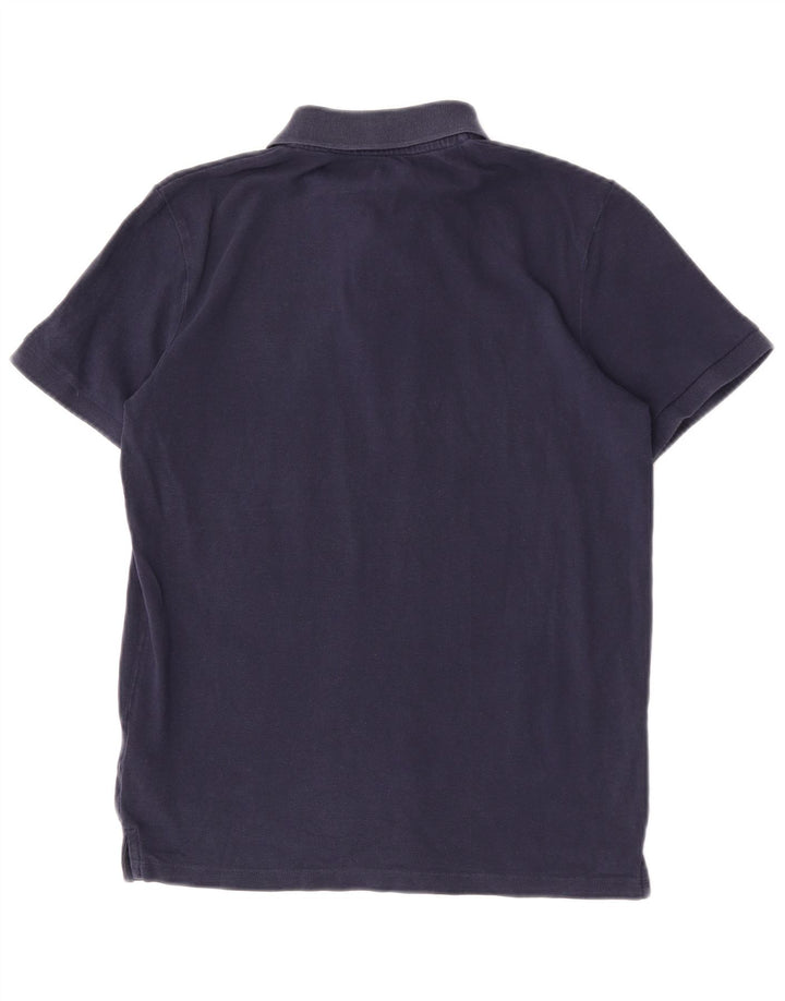 Polo da uomo Jack & Jones piccola in cotone blu navy