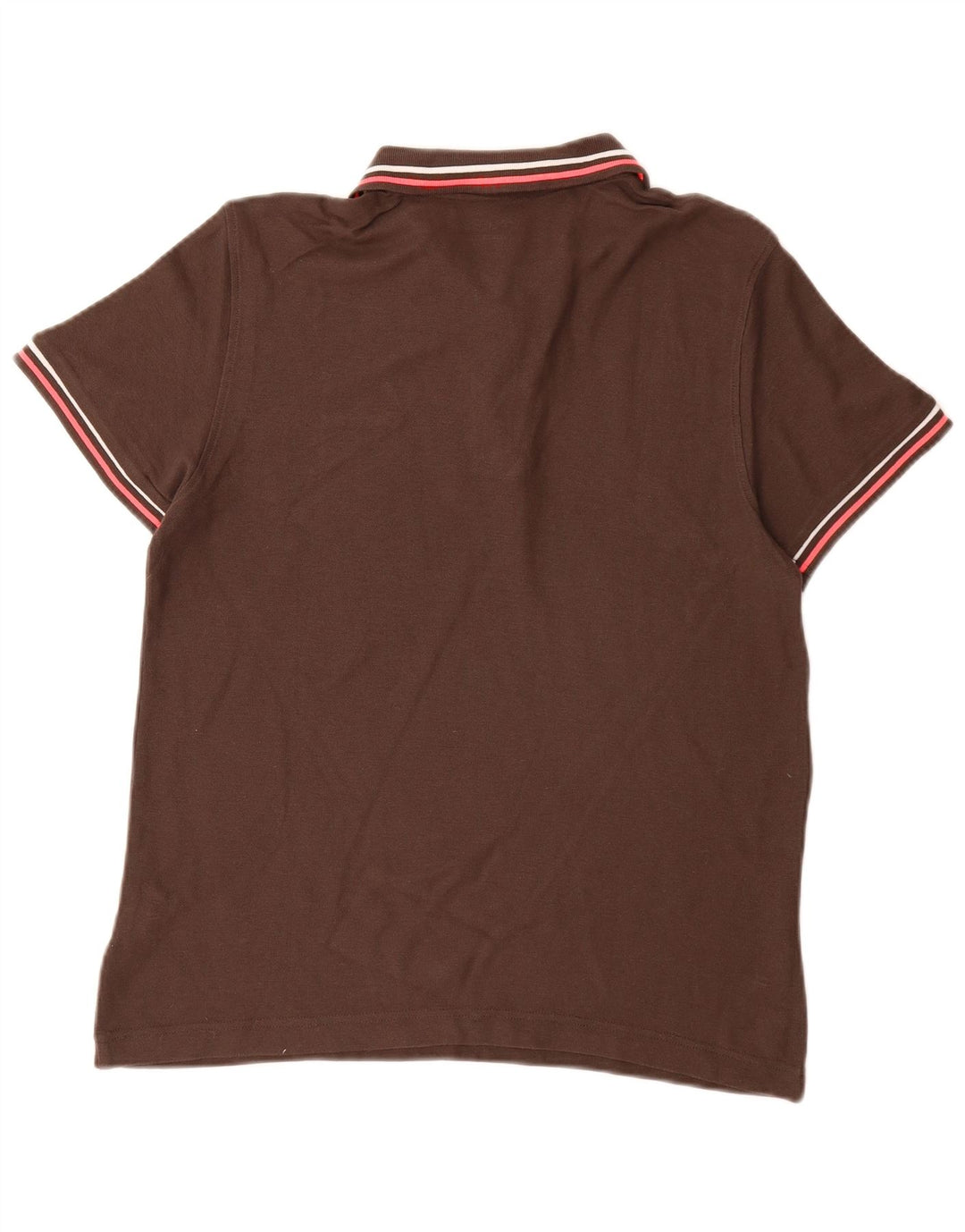 LOTTO Mens Polo Shirt XS Brown Cotton
