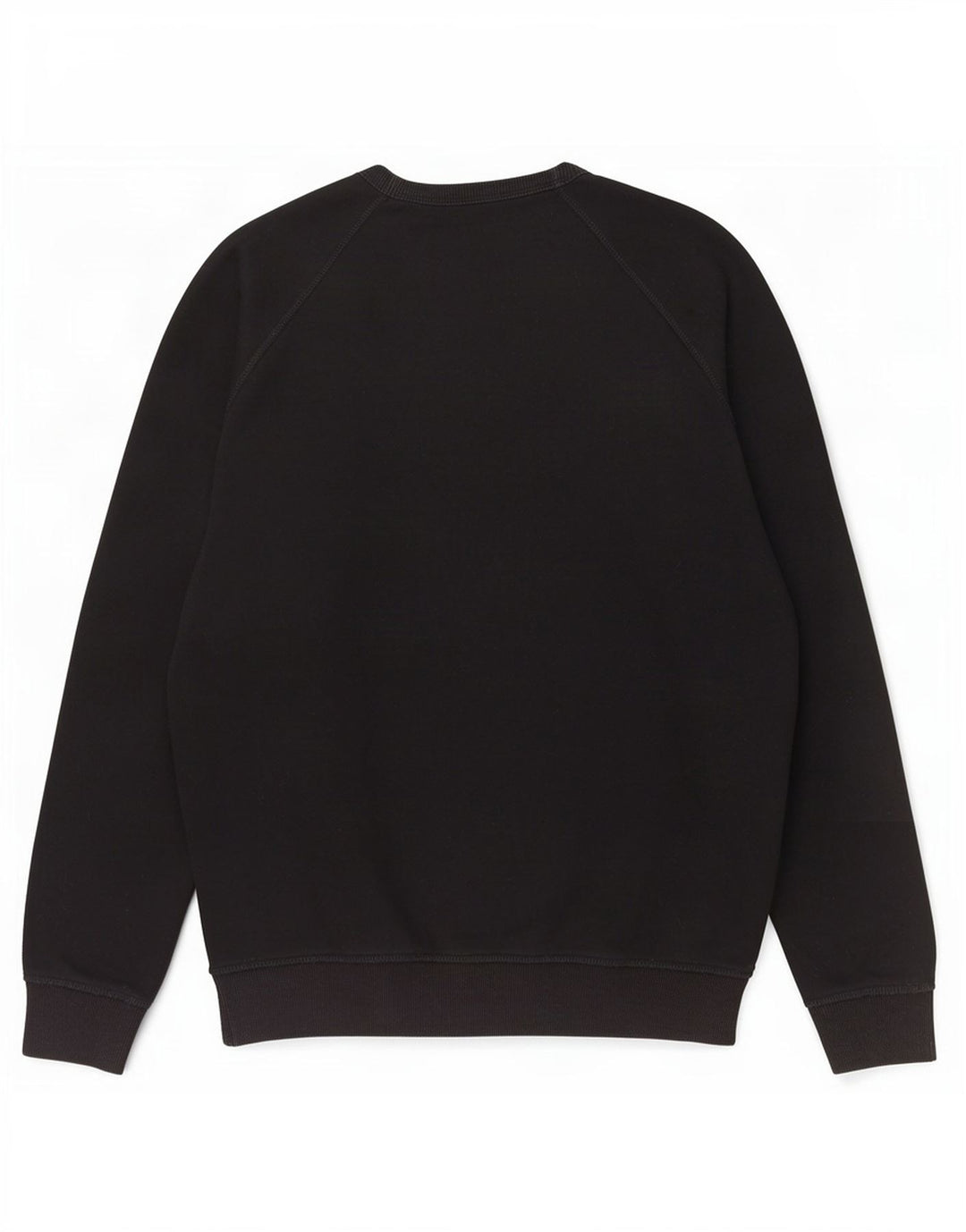 Diesel Felpa grafica da uomo Maglione grande cotone nero