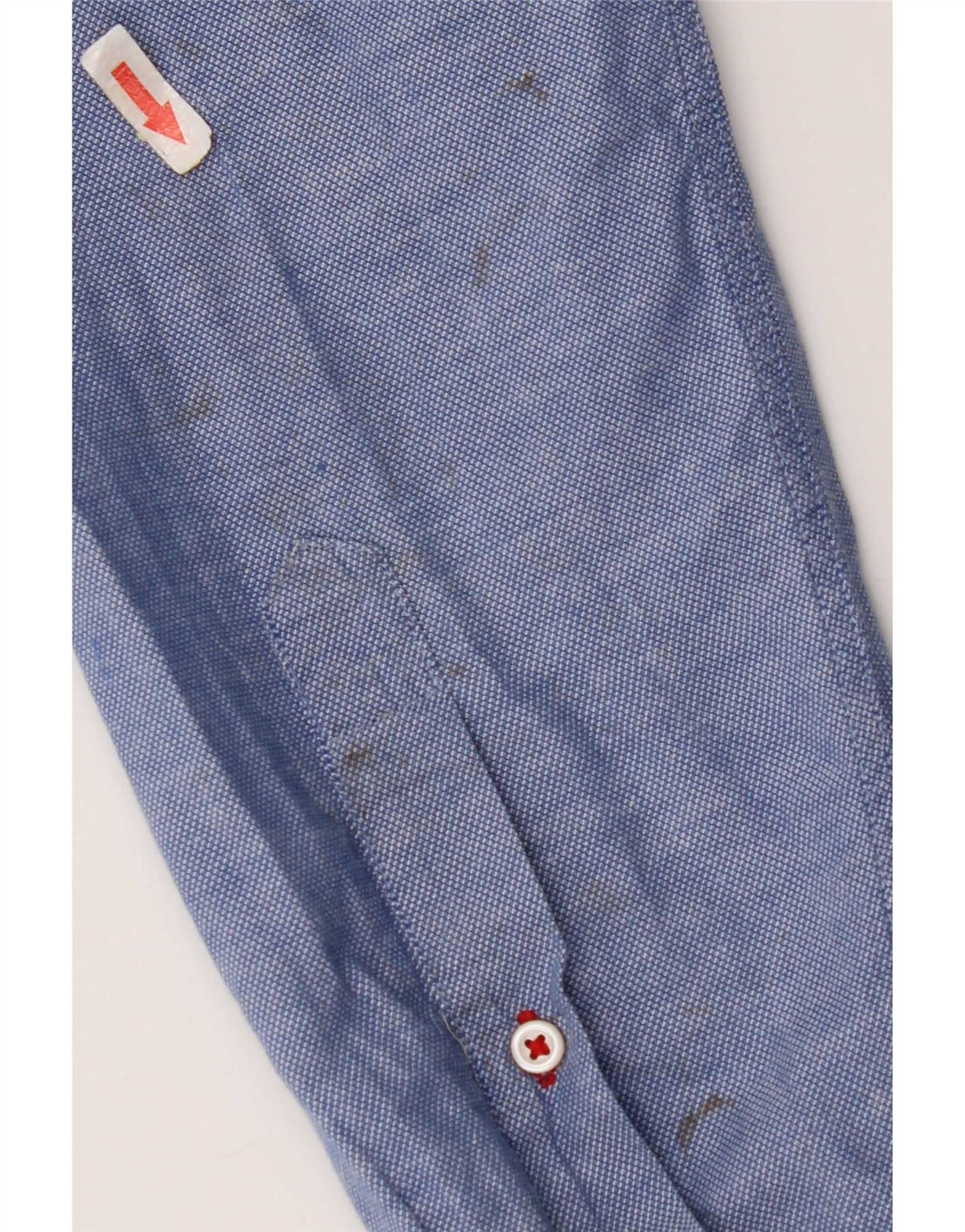 Camicia da uomo Tommy Hilfiger in cotone blu medio