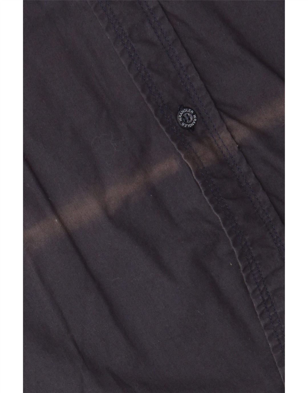 Camicia a maniche corte da uomo Wrangler 2XL cotone blu navy