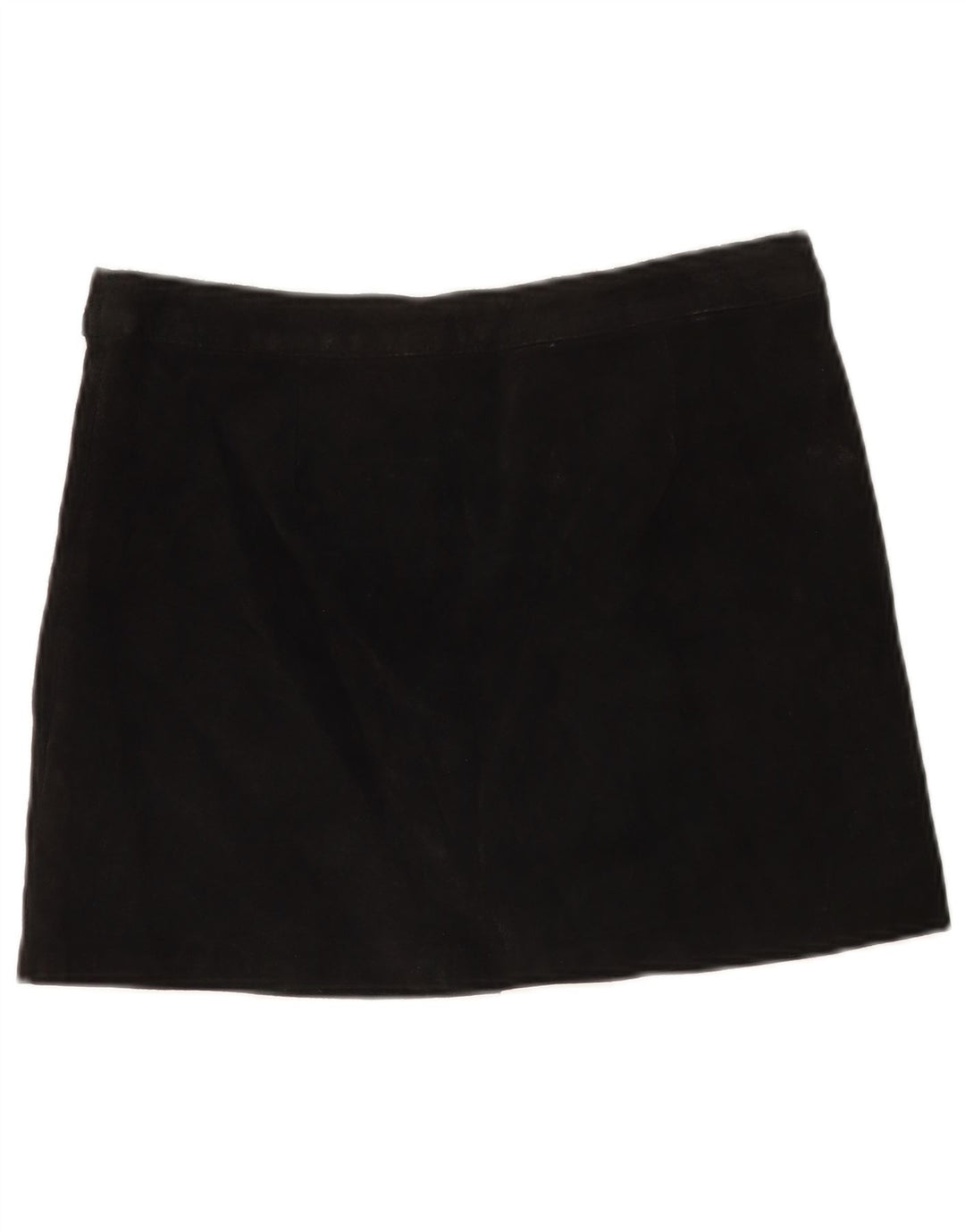 Minigonna da donna in pelle scamosciata Pimkie IT 44 media W30 in pelle nera