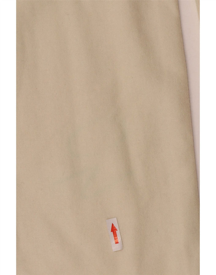 Pantaloni bootcut vintage da donna IT 40 piccoli W26 L33 bianco sporco