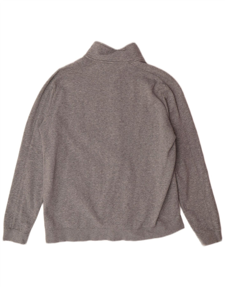 Giacca da ginnastica da uomo Nike Large in cotone grigio