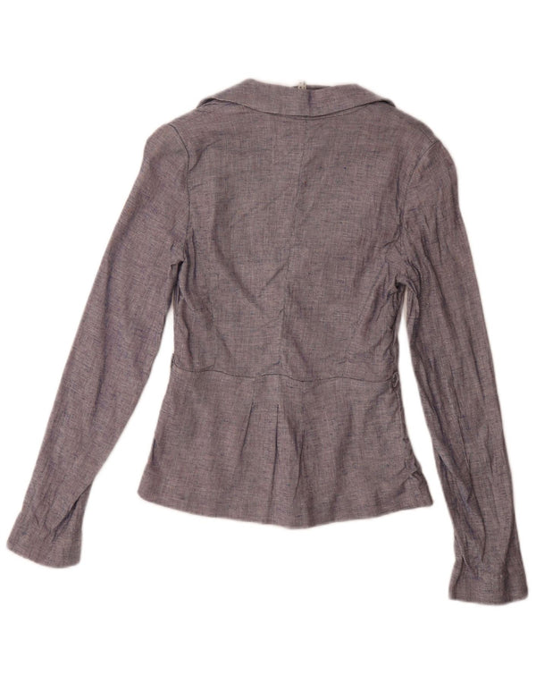 Giacca blazer da donna a 2 bottoni Armani Jeans US 2 XS blu navy