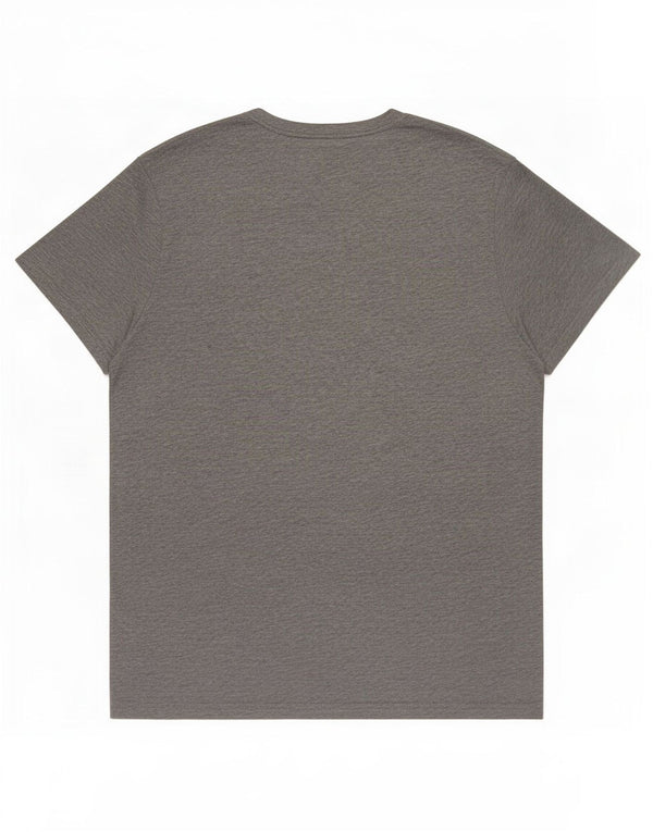 T-shirt da uomo Penguin Top grande in cotone chiazzato grigio