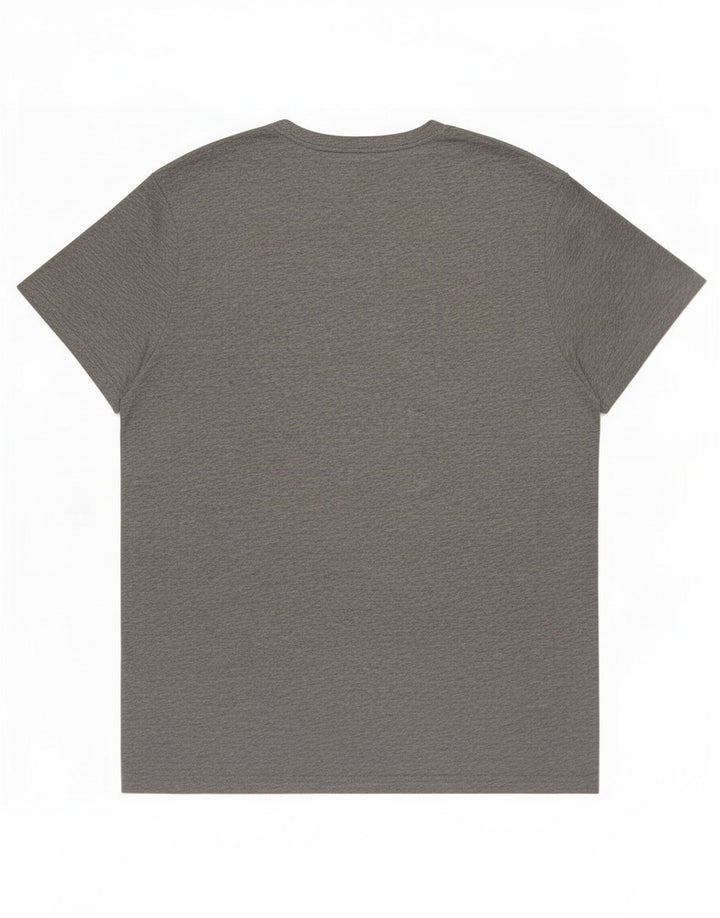 T-shirt da uomo Penguin Top grande in cotone chiazzato grigio
