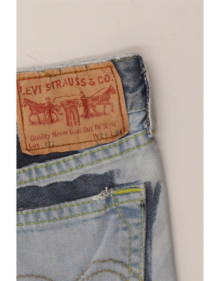 LEVI'S Womens Denim Shorts W29 Medium  Blue Cotton Vintage Levi's and Second-Hand Levi's from Messina Hembry 