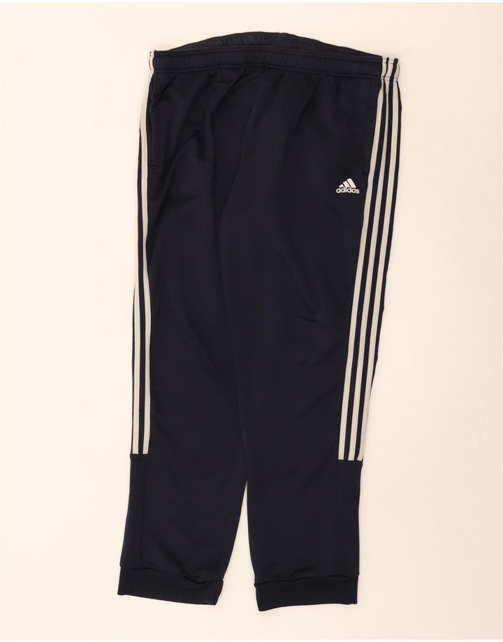 Pantaloni da tuta da donna Adidas Joggers UK 20 2XL poliestere blu navy