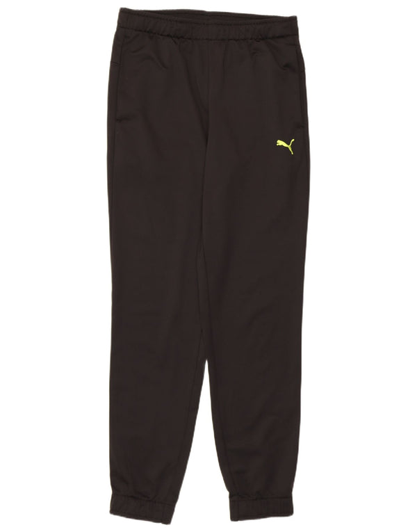 Pantaloni da tuta da uomo PUMA Joggers piccoli in poliestere nero
