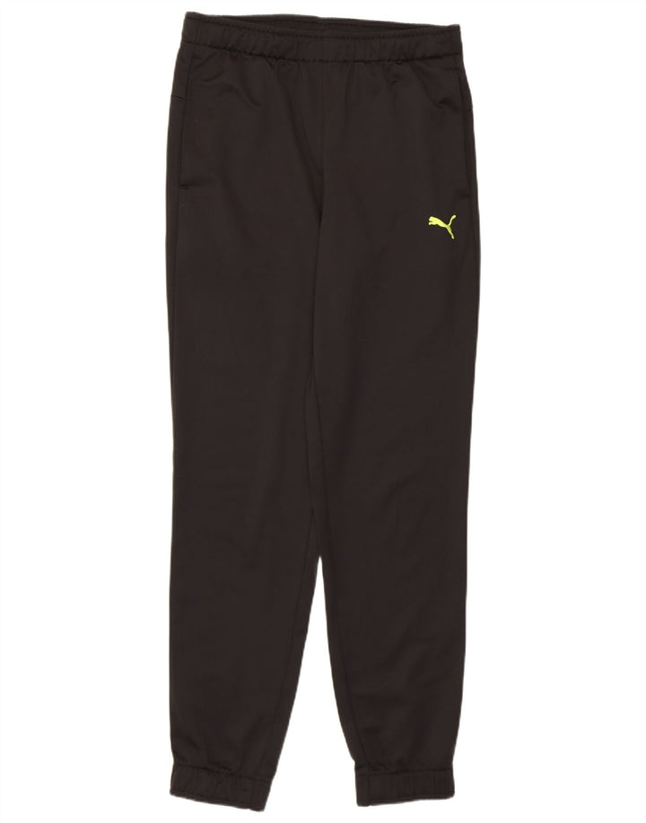 Pantaloni da tuta da uomo PUMA Joggers piccoli in poliestere nero