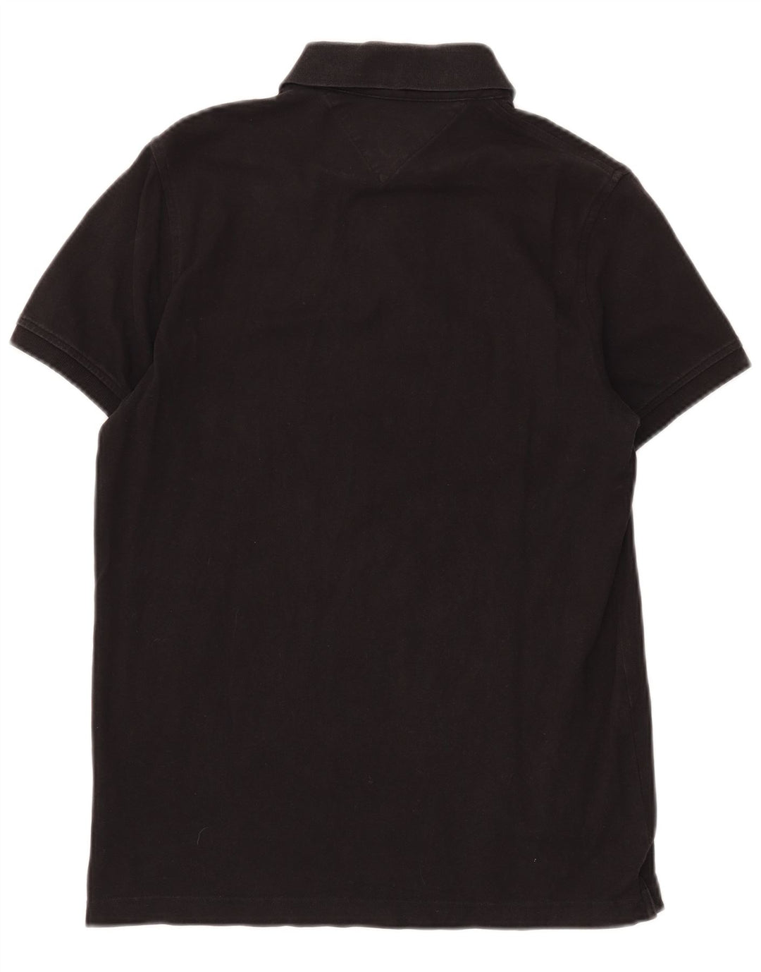 TOMMY HILFIGER Polo da uomo slim fit media nera