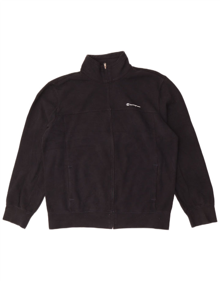 Giacca da tuta da uomo Champion 2XL cotone nero