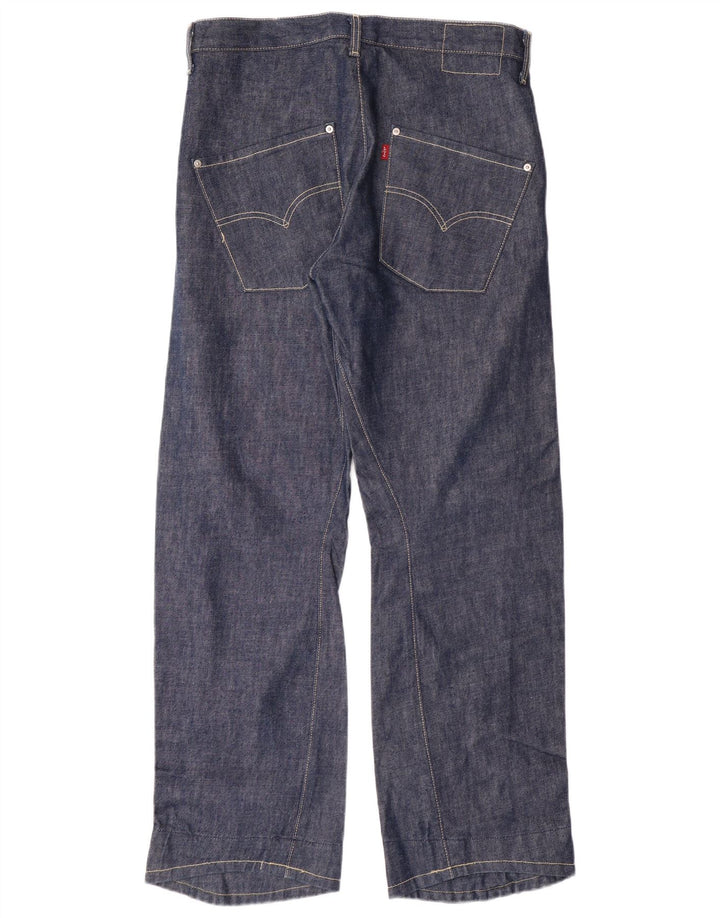 LEVI'S Jeans dritti da uomo 501 W32 L30 cotone blu classico