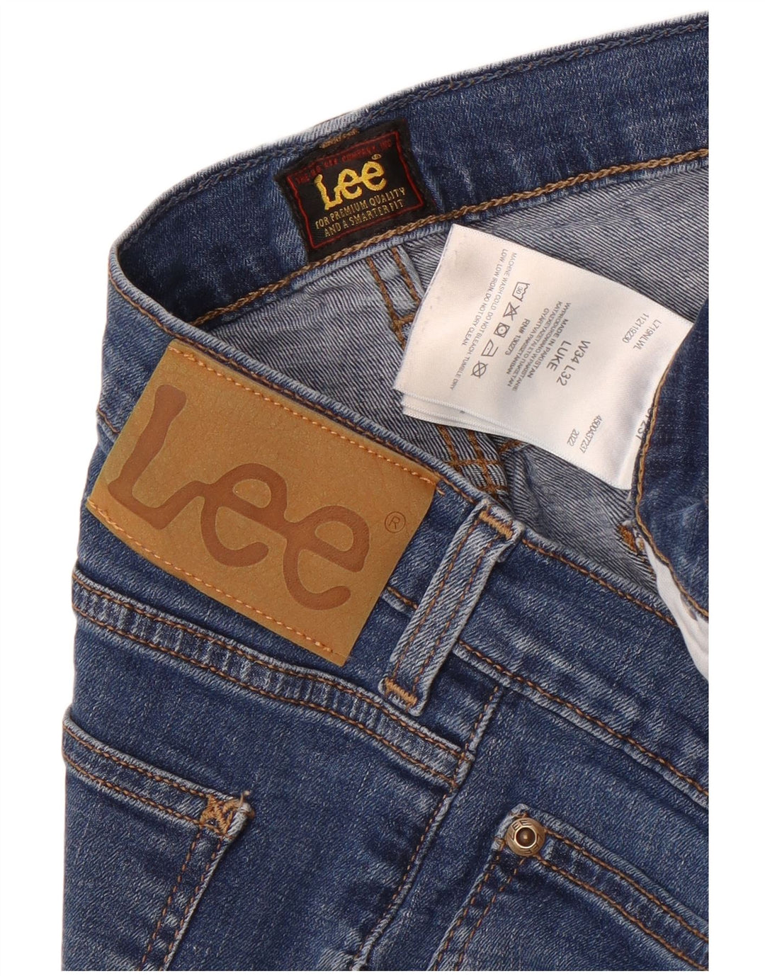 Jeans Lee Luke Slim da uomo W34 L32 in cotone blu