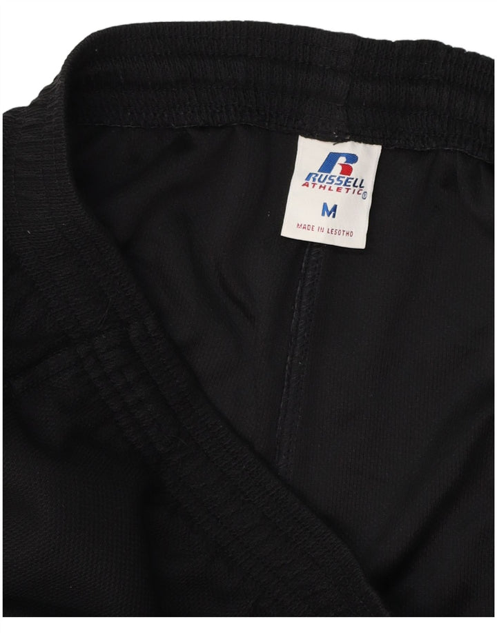 Pantaloncini sportivi da uomo RUSSELL ATHLETIC medio poliestere nero