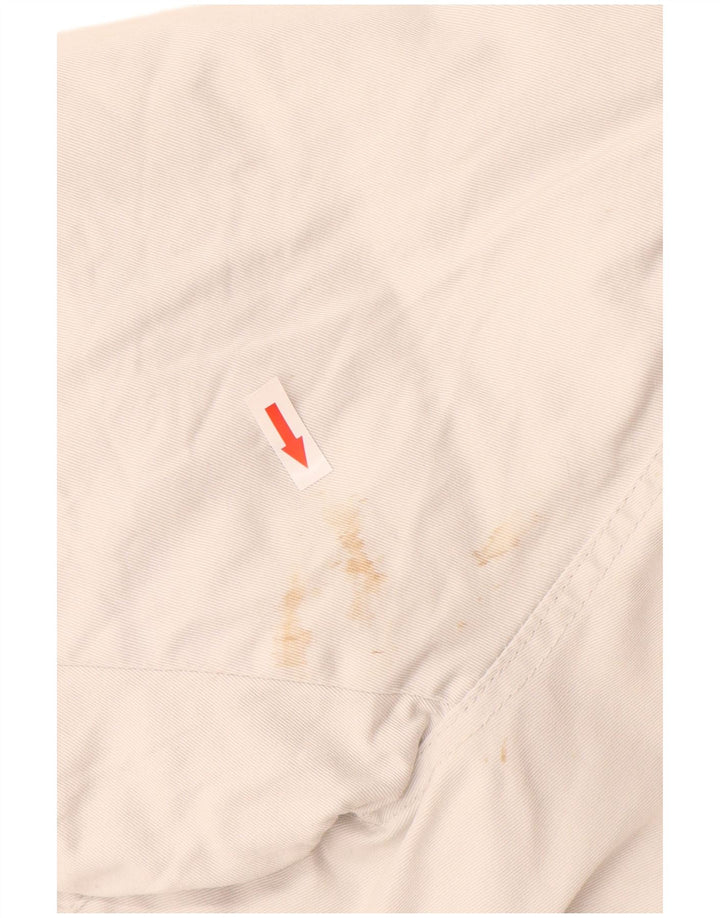 Soprabito grafico da uomo uniforme UK 40 grande bianco