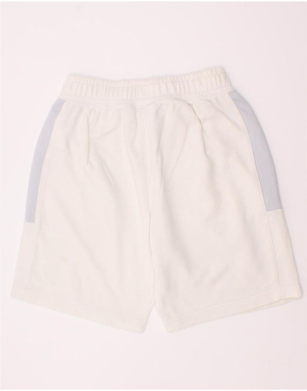 Pantaloncini sportivi Nike da ragazzo con grafica 10-11 anni, cotone color block bianco medio