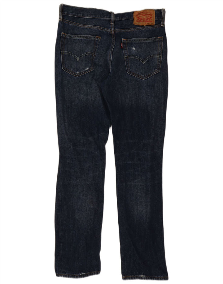 Jeans Levi's da donna 511 slim invecchiati W31 L30 cotone blu