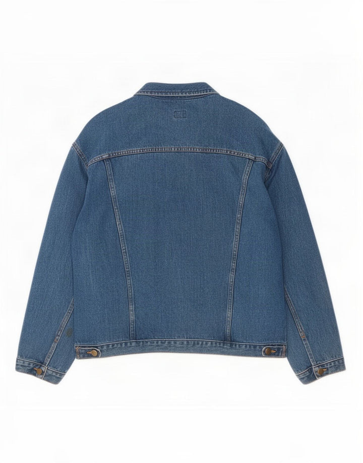 Giacca in denim da uomo Wrangler Hero UK 44 2XL cotone blu