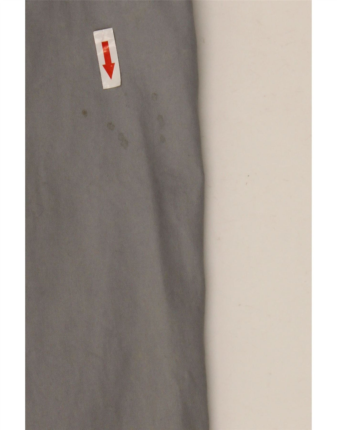 Pantaloni chino dritti da uomo Ted Baker W36 L31 cotone grigio