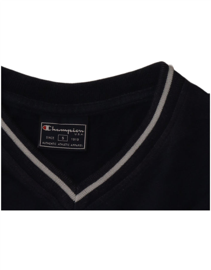 T-shirt da uomo Champion Top Small blu navy