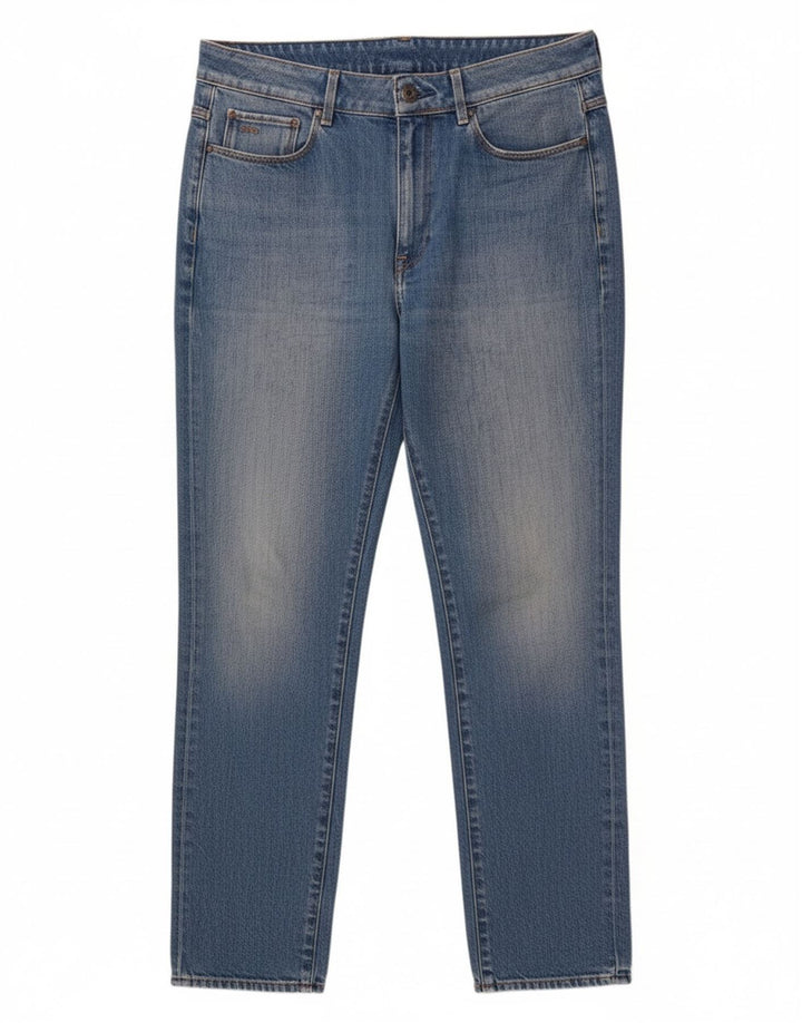 G-STAR Womens Straight Jeans W30 L28 Blue Cotton