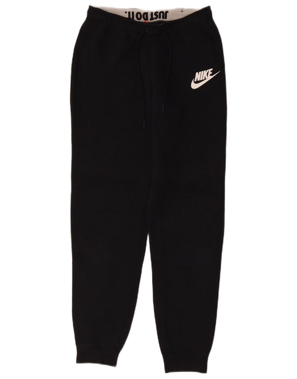 Pantaloni da tuta da uomo Nike Joggers piccoli in cotone nero