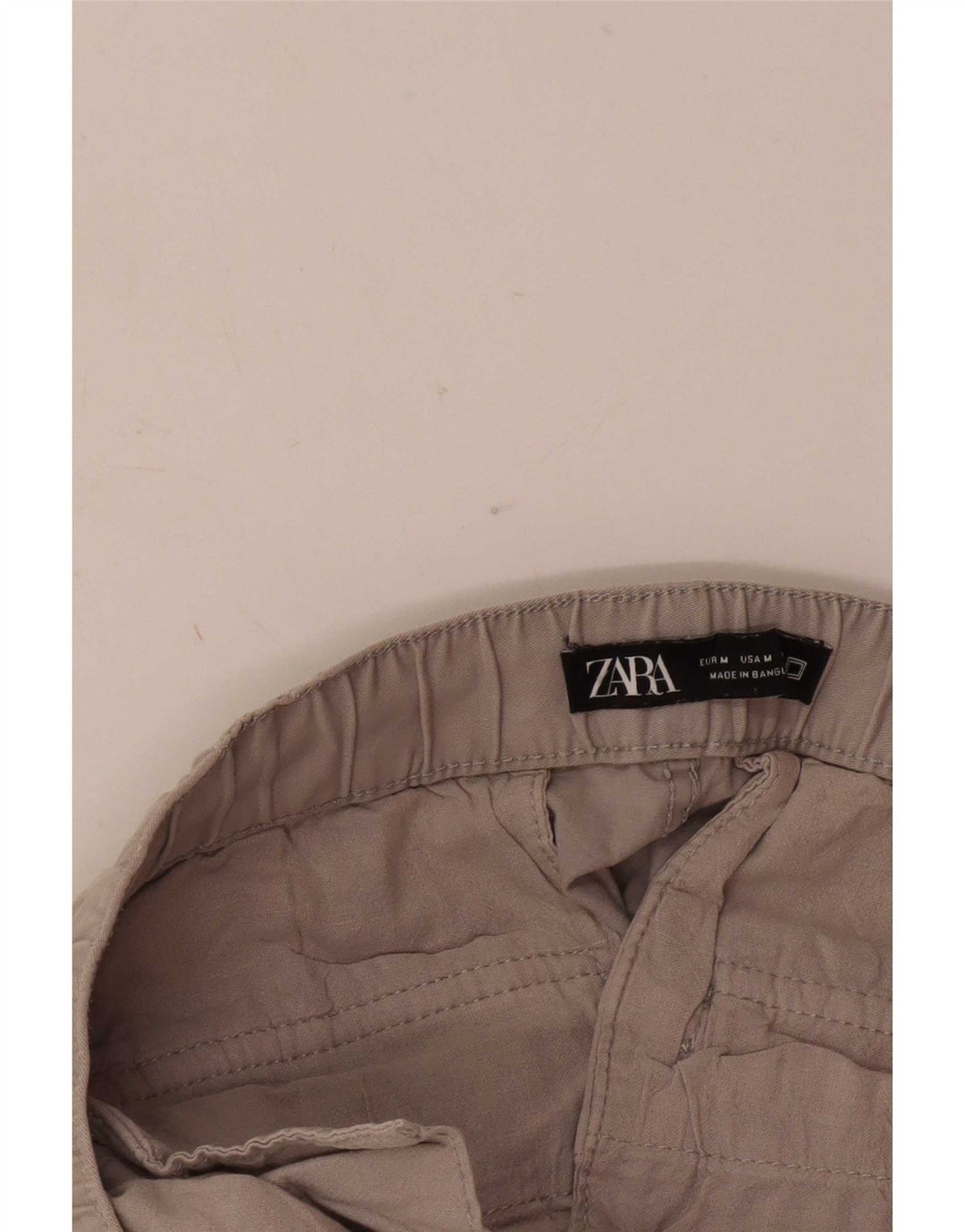 Pantaloni cargo da jogging da uomo Zara medi W31 L26 Beige