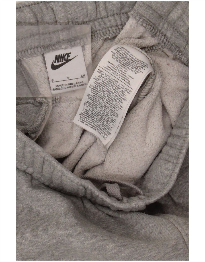 Pantaloni da tuta da uomo Nike Joggers piccoli in cotone grigio