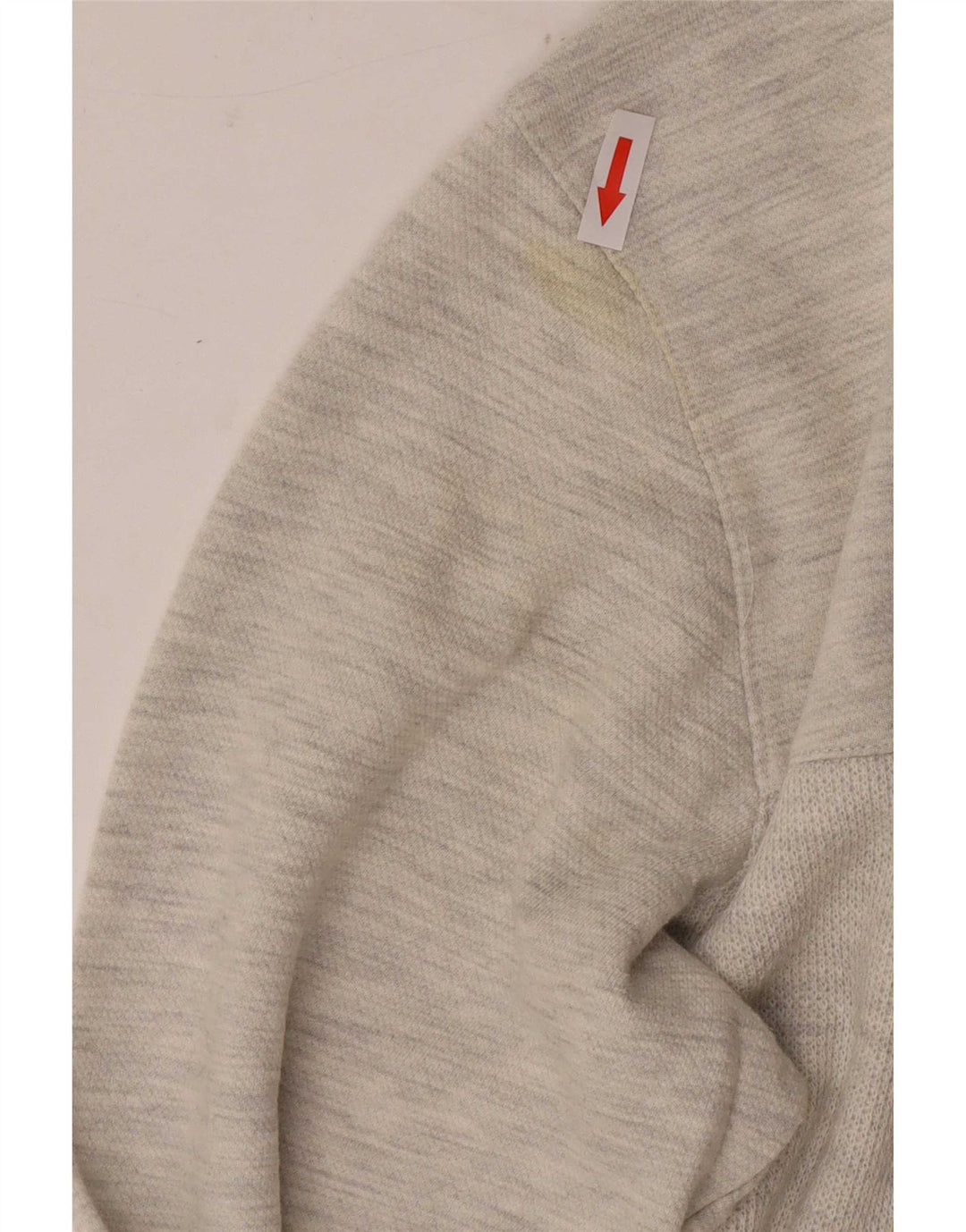 Maglione girocollo da uomo Rip Curl in cotone chiazzato grigio medio