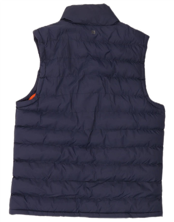 Gilet imbottito da uomo Mountain Warehouse UK 38 medio blu navy in poliammide