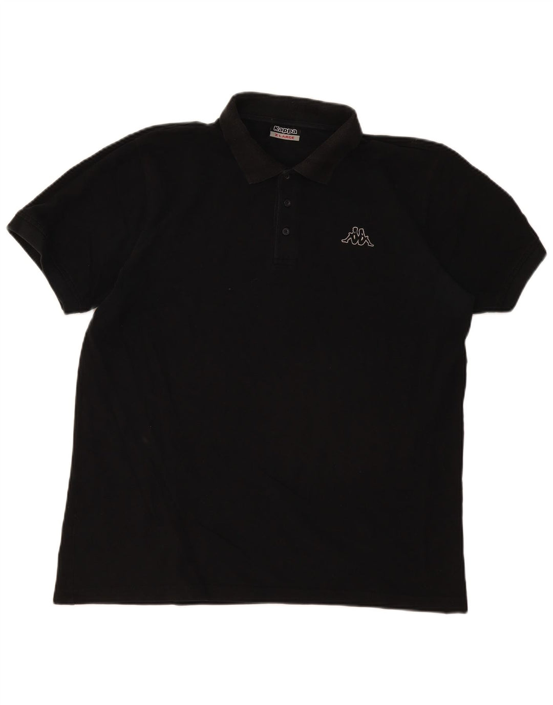 Polo Kappa Uomo XL Cotone Nera