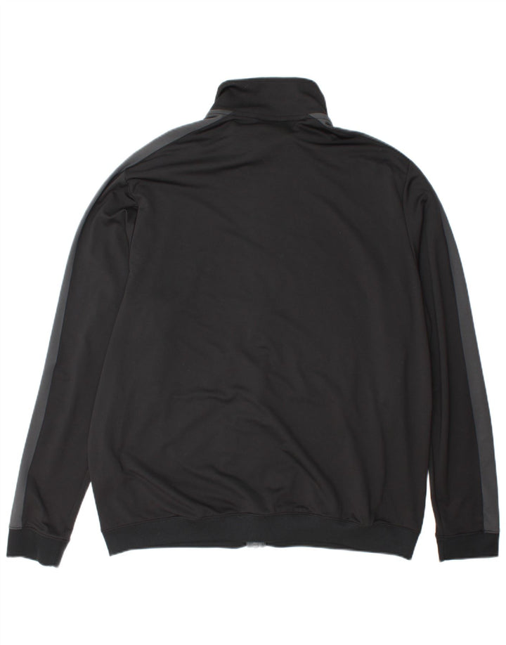 Giacca da tuta da uomo Nike XL in poliestere color block nero