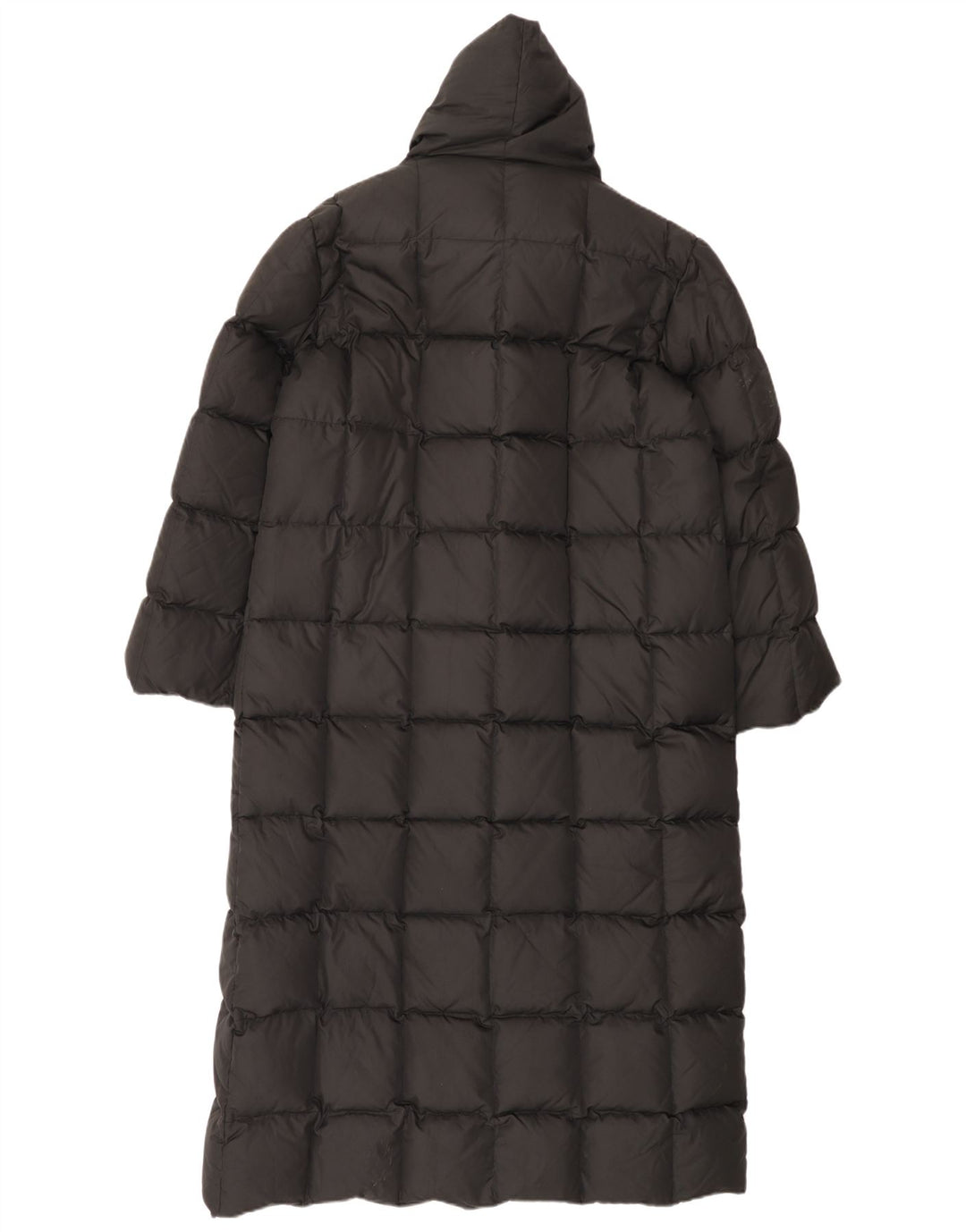 Cappotto imbottito ampio da donna vintage UK 14 medio nero
