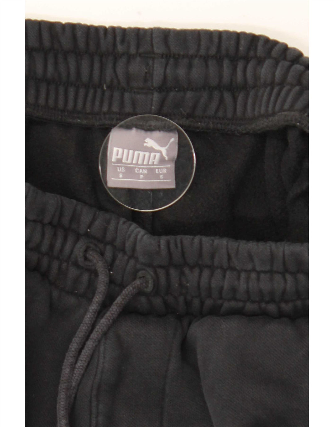 Pantaloni da tuta con grafica Puma da donna, pantaloni da jogging piccoli, neri