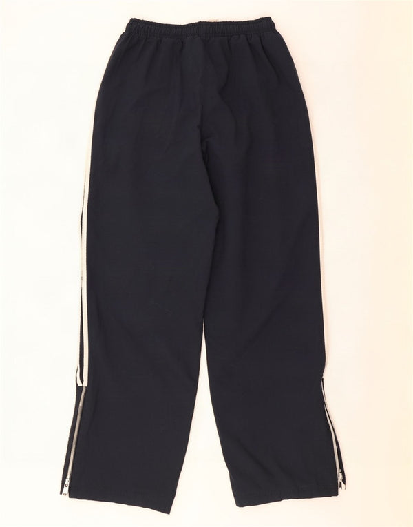 Pantaloni da tuta da uomo Adidas medi in cotone blu navy