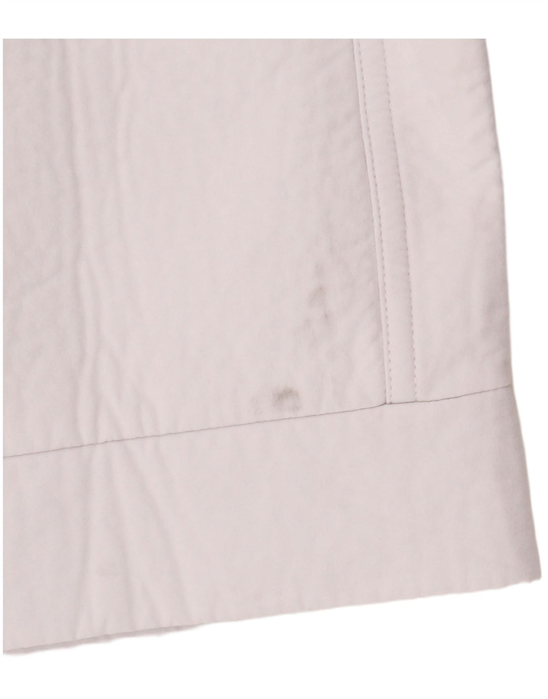 REEBOK Felpa con cappuccio oversize da donna UK 4/6 XS Poliestere bianco sporco