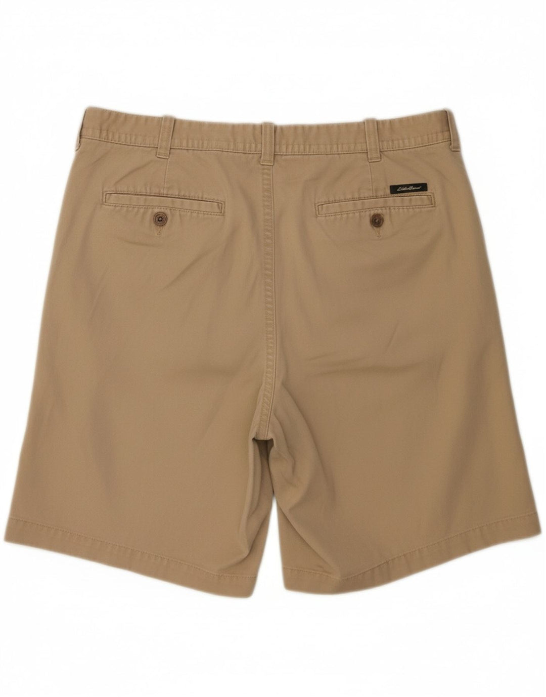 EDDIE BAUER Mens Chino Shorts W38 XL Beige Cotton