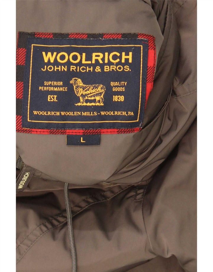 Cappotto da donna Woolrich UK 16 Large Khaki