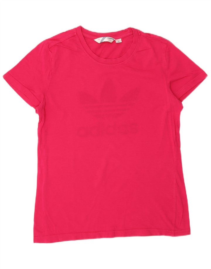 T-shirt grafica da donna ADIDAS Top EU 40 rosa medio